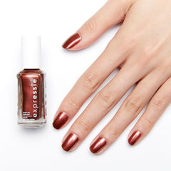 Smalto per unghie Essie ad asciugatura rapida "expression", n. 270 misfit right in, metallizzato, formula vegana, 10 ml