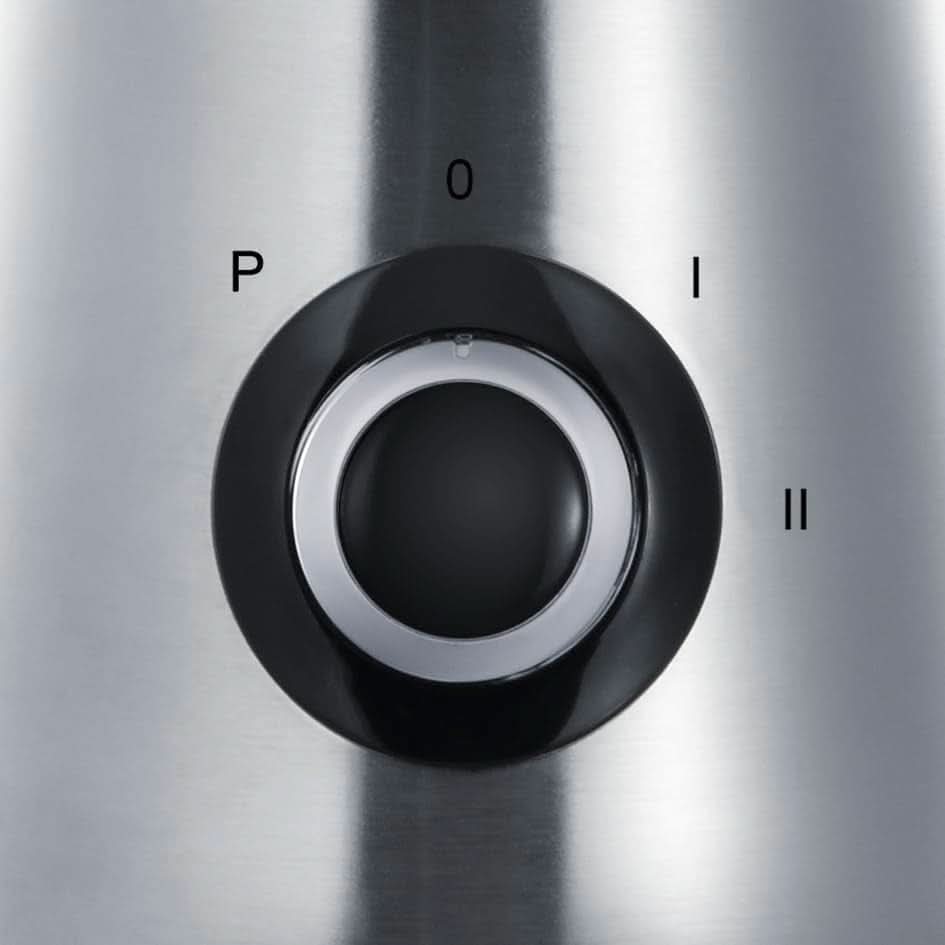 SEVERIN Multimixer, 2-In-1 Stand Mixer Und Smoothie Maker Mit 1 L Glas-Mixbehälter Und Trinkbecher, Küchenmixer Mit 2 Stufen Und Pulse-Funktion, 500 W, Edelstahl/Schwarz, SM 3737 Mama si Copilul Naty Shop