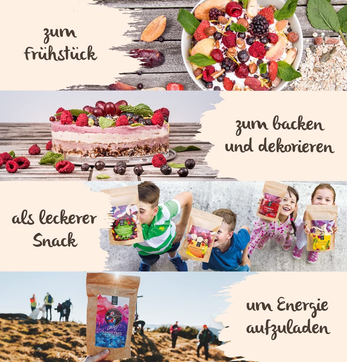 BRIX Zmeură uscată | Zmeură naturală, liofilizată 85 g | Premiul Great Taste pentru fructe uscate | Fără OMG, fără gluten, vegan, vitamine conservate Produse deshidratate Naty Shop