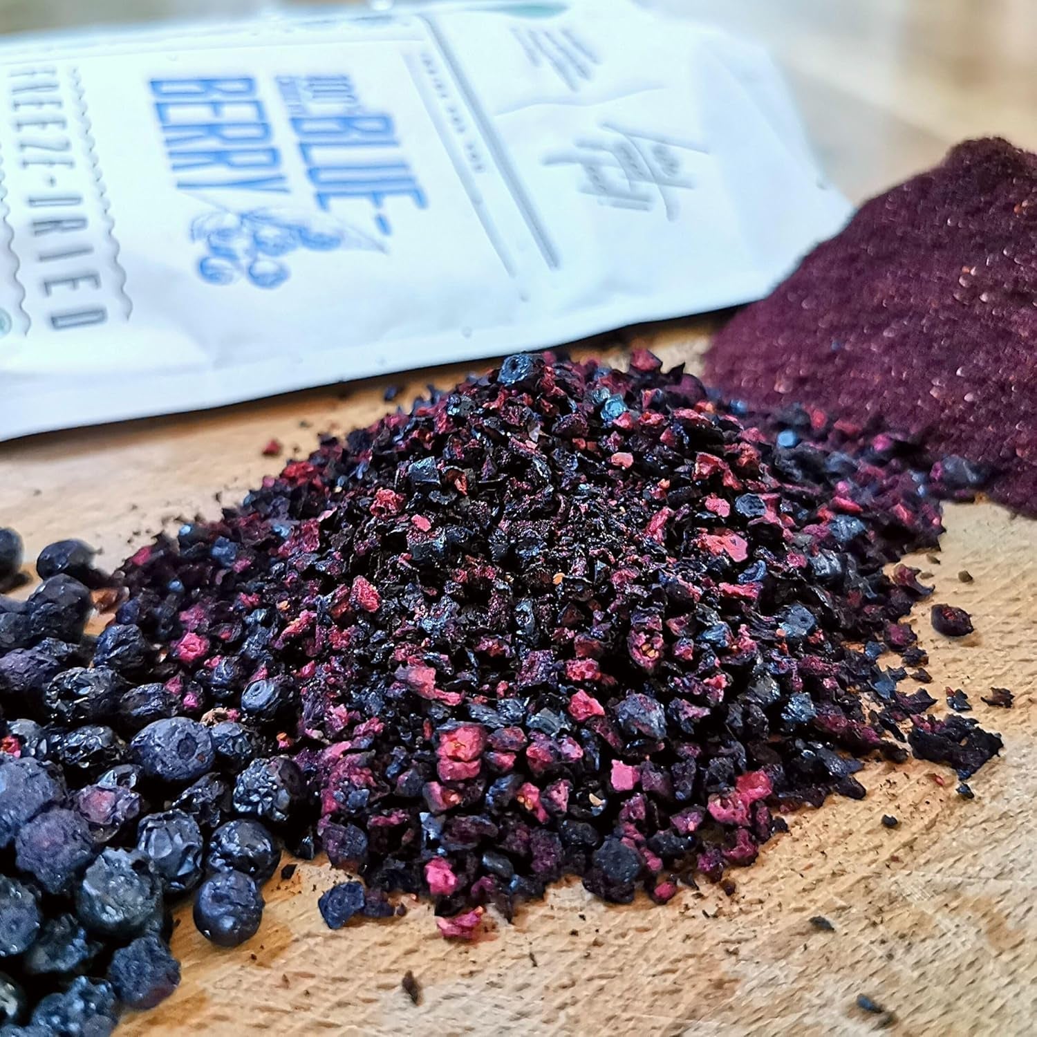 Bucăți de afine uscate | 100% Vaccinium Myrtillus Afine sălbatice Liofilizate | Pulbere de afine sălbatice Pulbere de fructe de afine Liofilizate Liofilizate Afine uscate Produse deshidratate Naty Shop