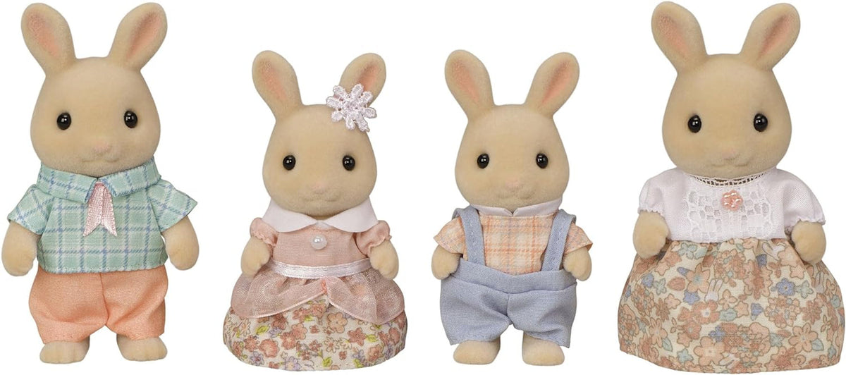 Sylvanian Families L5706 Familia Milk Bunny - Figuri pentru casa de păpuși Papusi Naty Shop Titlu implicit