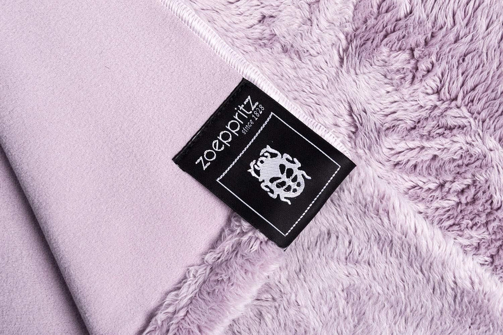 Pătură Reborn Bliss - Pătură confortabilă din blană artificială - Pătură din blană artificială pufoasă și luxoasă cu spate neted - 140X190 Cm - 310 Rose - De "Zoeppritz since 1828" Paturi si Cuverturi 'zoeppritz since 1828'