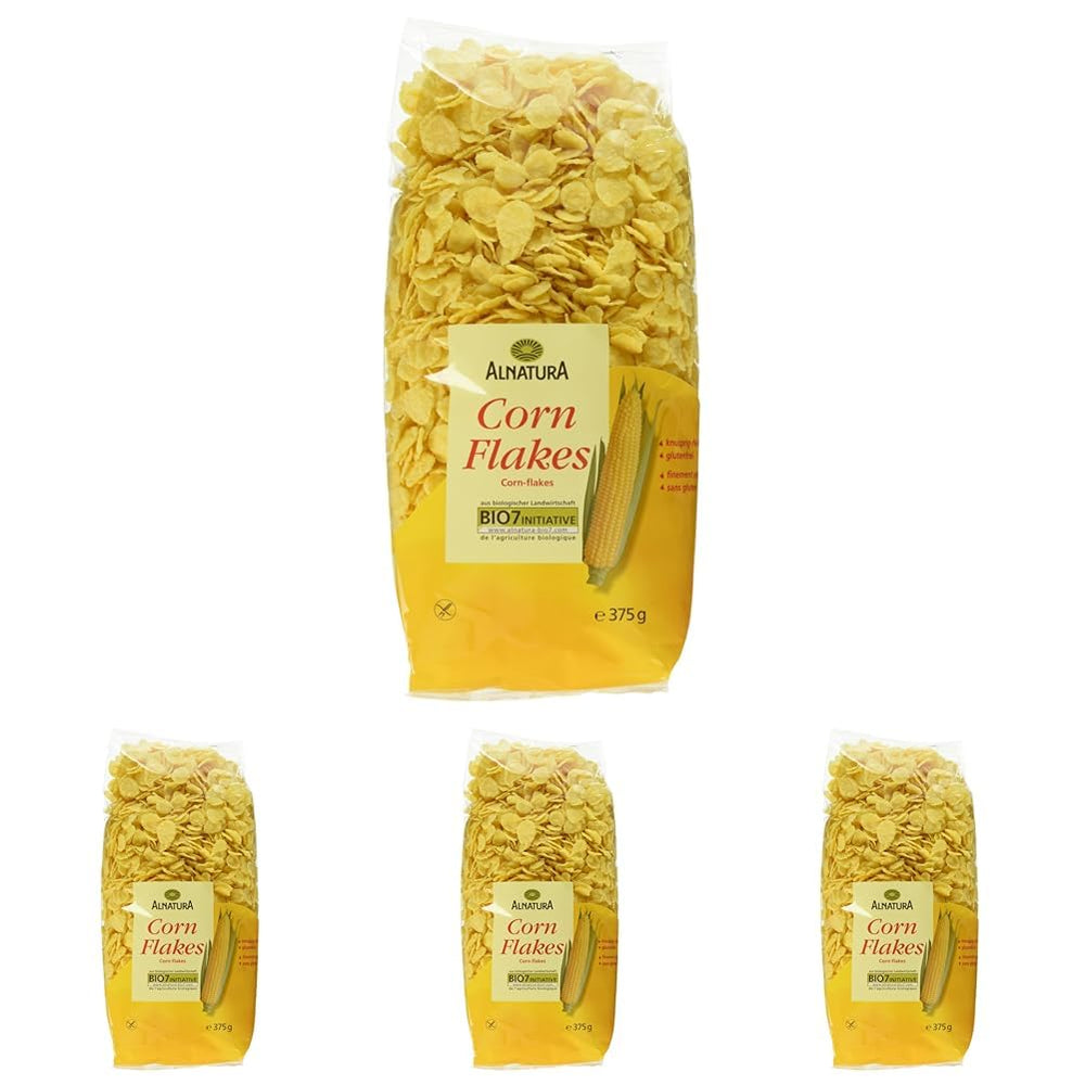 Cornflakes biologici, senza glutine, 375 g