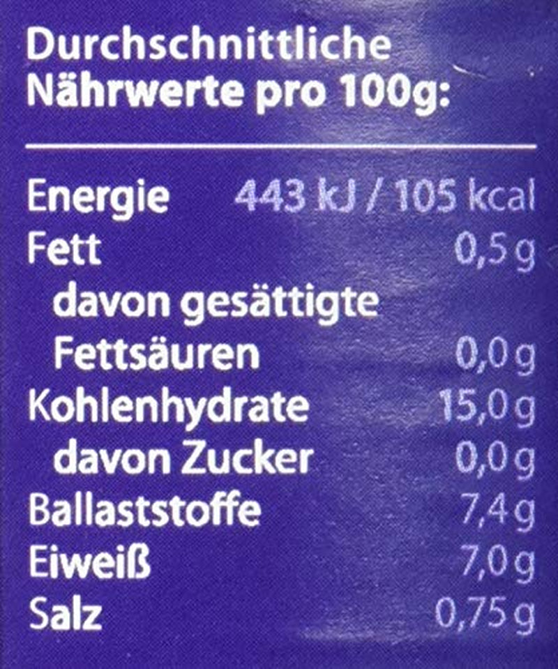 Confezione da 12 fagioli dall'occhio nero (12 x 425 ml)