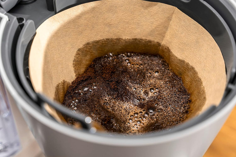 ZWILLING ENFINIGY Espressor cu filtru cu carafă din sticlă de 1,5 l, espressor cu boiler din oțel inoxidabil, funcție Blooming și detartrare inteligentă, plastic, argintiu