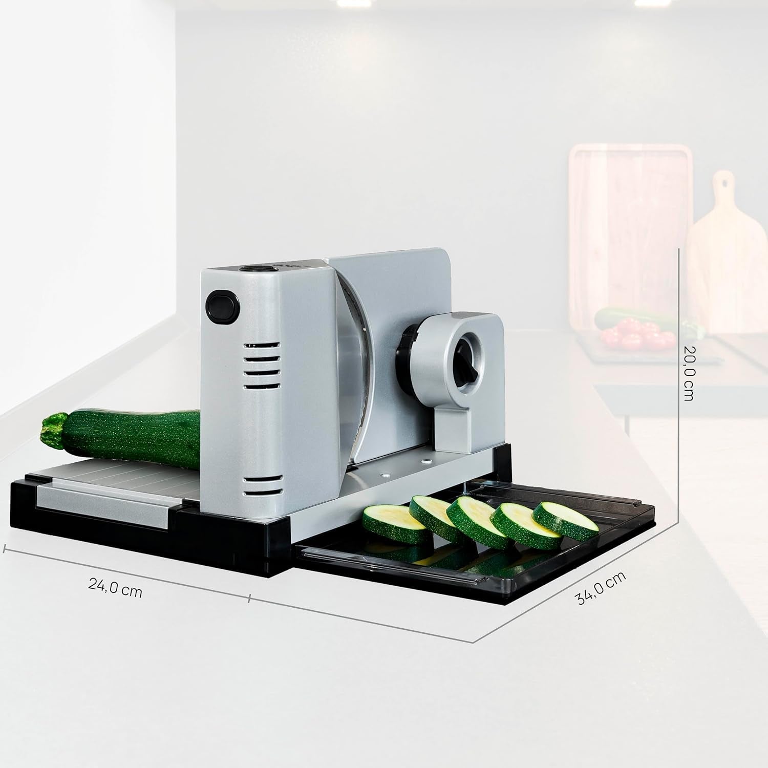 Ritter Icaro 7, affettatrice elettrica multifunzione Rasnite e Affettatrici Naty Shop