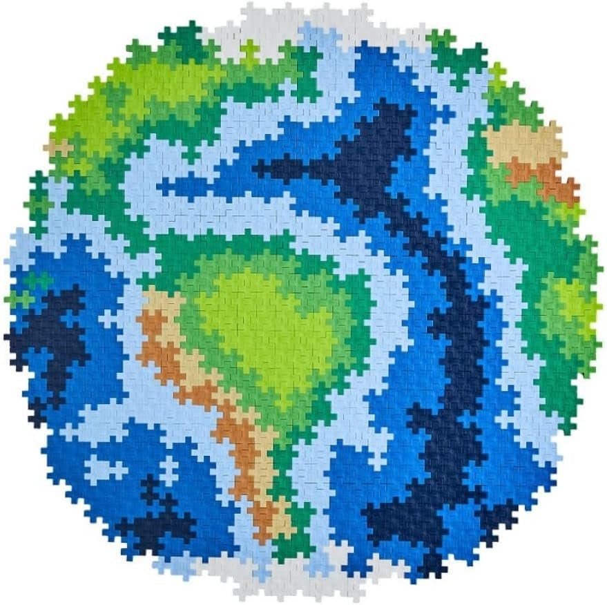 PLUS PLUS Earth Block Puzzle 800 pezzo(i) Globo, Erde
