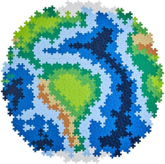 PLUS PLUS Earth Block Puzzle 800 pezzo(i) Globo, Erde