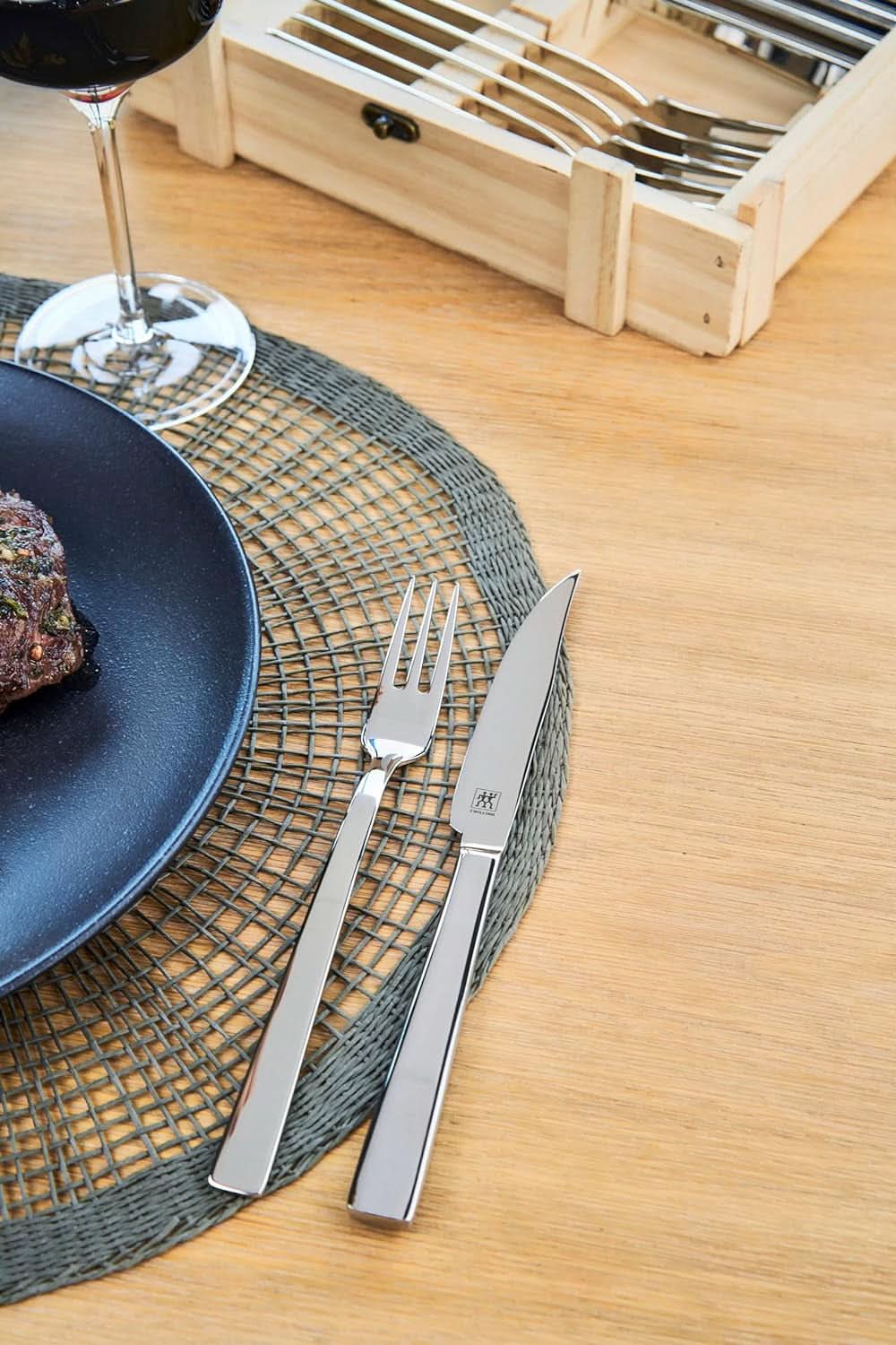 Set de tacâmuri de friptură ZWILLING pentru 6 persoane, 12 piese Bucatarie Naty Shop