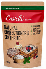 Eritritolo naturale - Zucchero a velo | 10G = 7G di zucchero, 850 grammi Dolcificanti Naty Shop