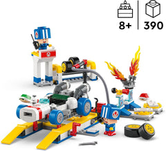 LEGO Super Mario: Mario Kart - L'officina di Toad, personaggio Nintendo, giocattolo personalizzabile, set di avventure, regalo per ragazzi, ragazze e giocatori a partire da 8 anni 72035 Set da costruzione Besuche den LEGO-Store