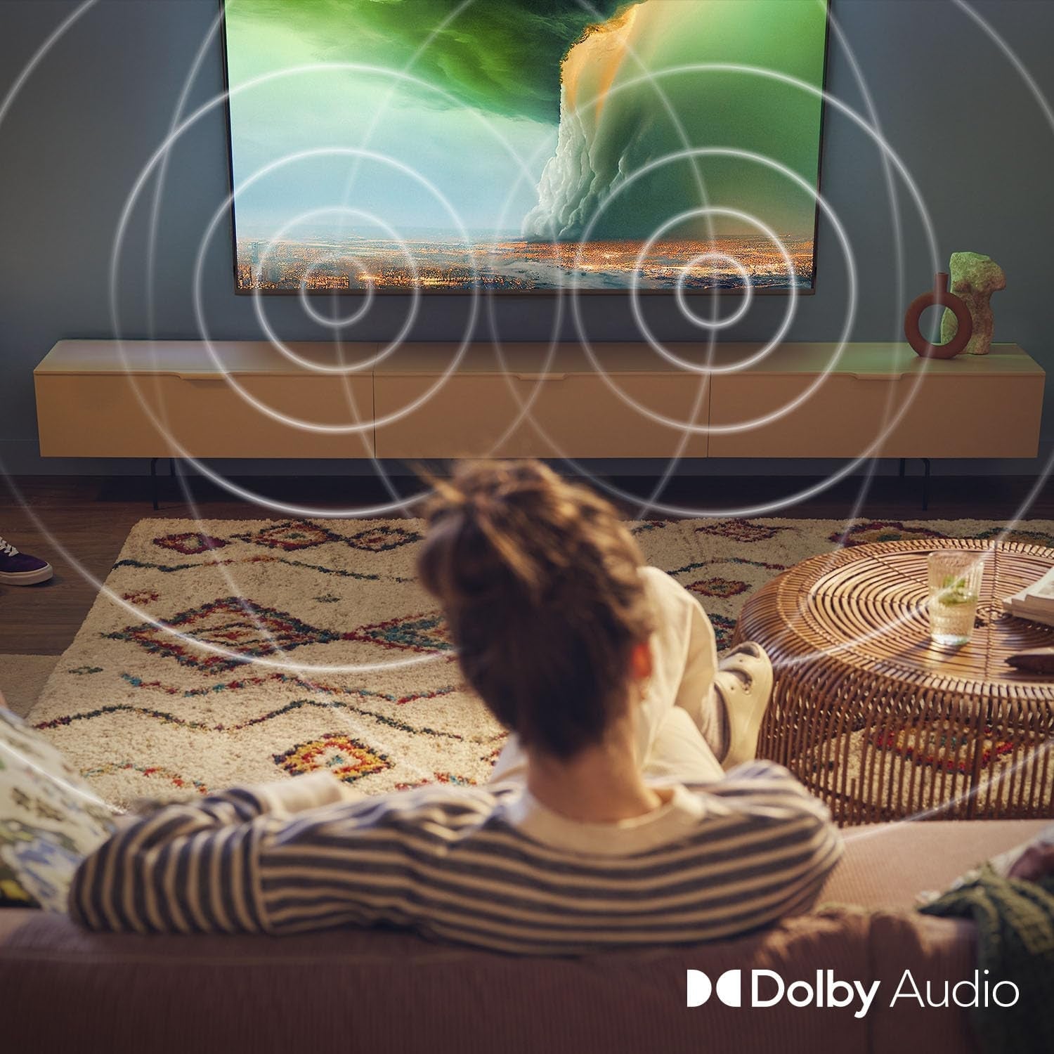 Televizor inteligent LED Philips 32PFS6000 2K HD - ecran de 32 de inci cu Pixel Plus, platformă Titan OS și sunet Dolby Digital - Funcționează cu Alexa și Google Assistant