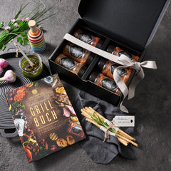 Ankerkraut Grillbuch-Set con 6 Streuern, 1320g Gewürze plus Buch im Bundle