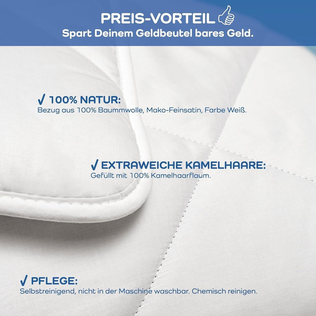 Plapumă Exclusiv, camel, alb, 135 X 200 cm Plapumi si pilote Naty Shop