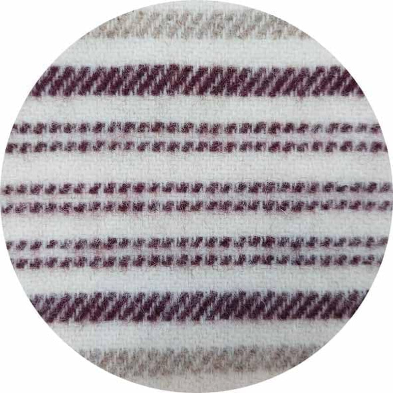 Toison D'Or ad angolo, 240 X 260 Cm, Bianco/Melanzana/Bizet Piumini e trapunte Naty Shop