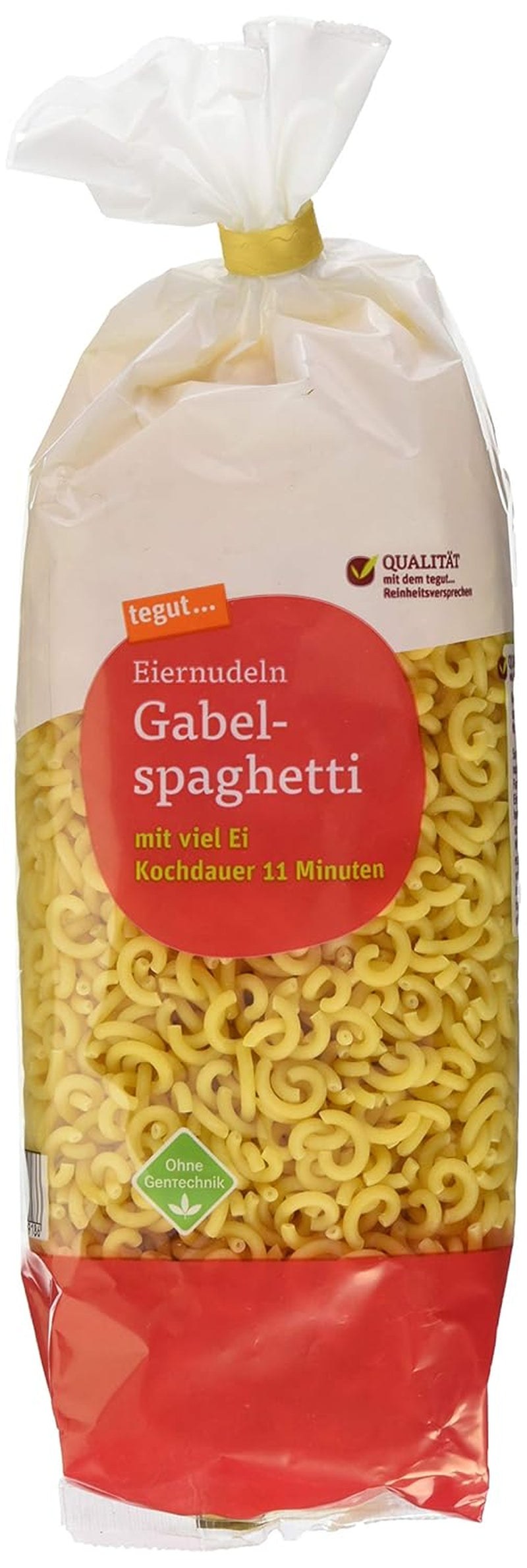 tegut... Tagliatelle all'uovo e spaghetti a forchetta, 1 x 500 g