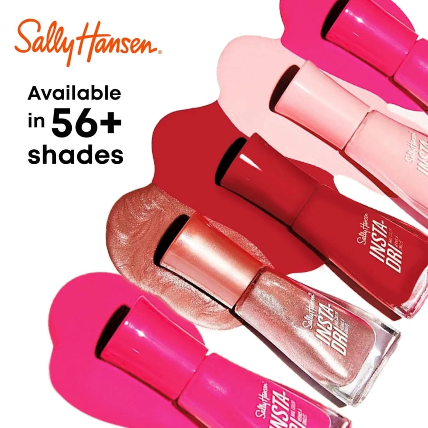 Oja Insta-Dri Holo-Glow All That Shimmers, ușor de utilizat, de lungă durată, culori frumoase, ușor de aplicat pe unghii, nu se ciobește, 19 ml