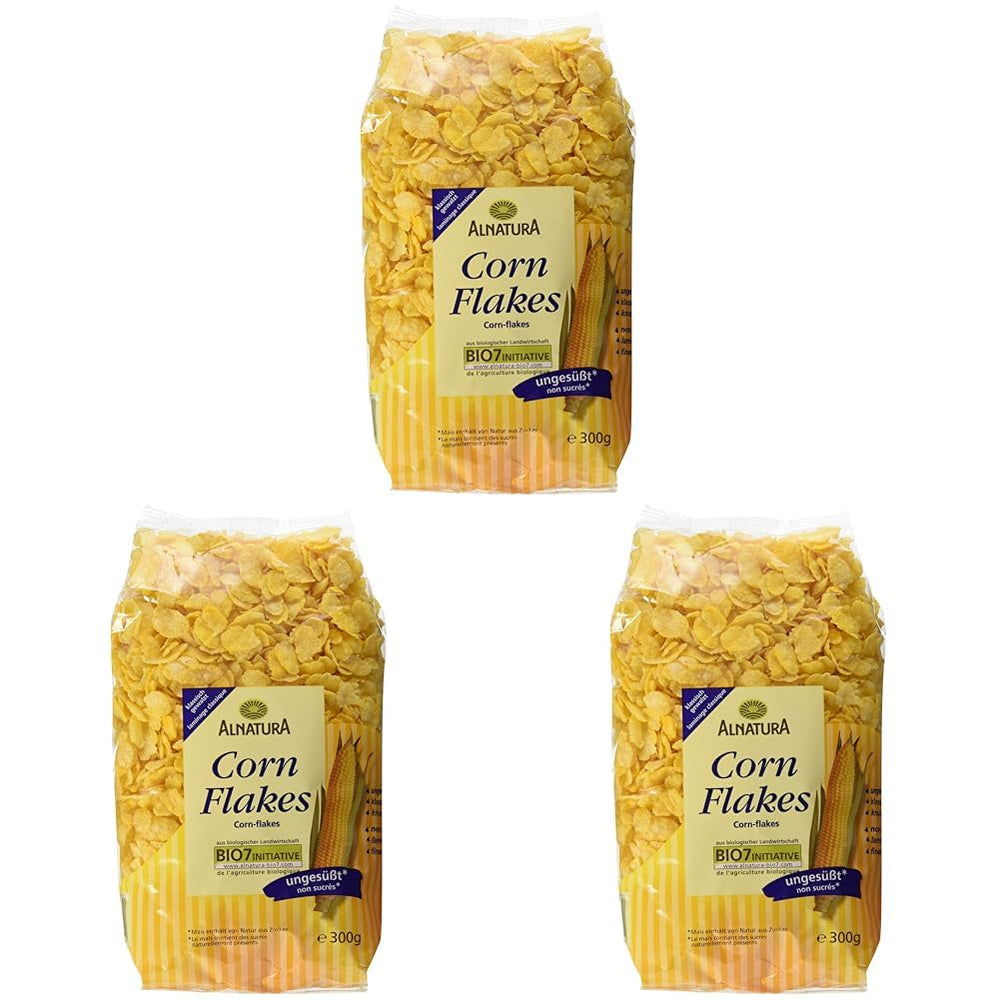 Cornflakes biologici non zuccherati, 300g