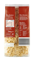 Giardino di bambù - Tagliatelle Wok | Tagliatelle istantanee all'uovo | Mescolare, non è necessaria alcuna precottura | Per piatti asiatici nel wok | 250 g in un sacchetto