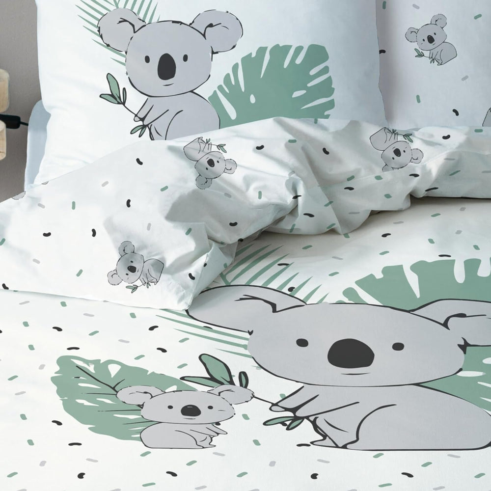Biancheria da letto per bambini, Koala, unisex, 100% cotone Biancheria da letto - bambini Naty Shop