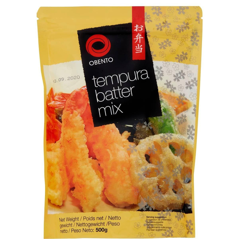Tempura Batter Mix Tempura Back-Frittiermischung, 500 Grammi Mix per cuocere e cuocere Naty Shop 500G