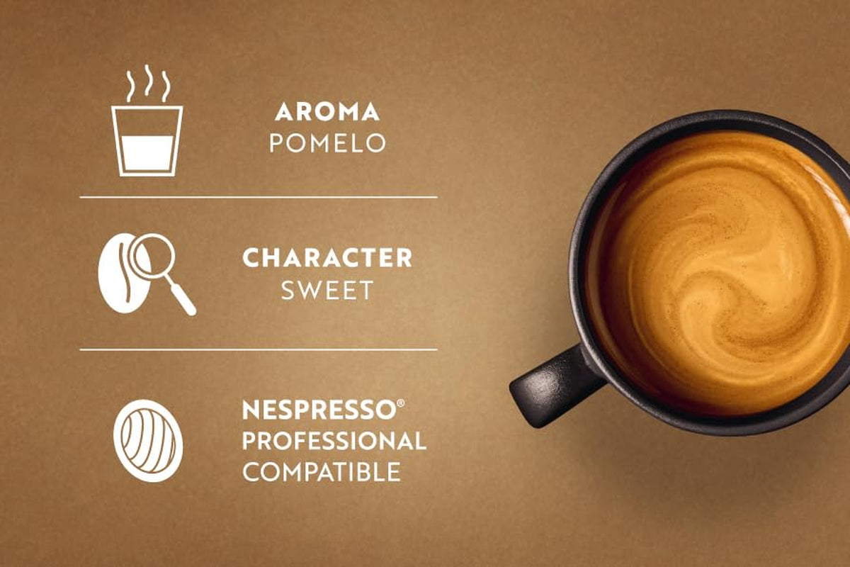 Café Royal Professional Pads, Bio Lungo, 50 Nespresso (R) Professional kompatible Pads für Office und Gastronomie, Bio und Fairtrade zertifiziert, 100 Prozent Arabica, Intensität 5