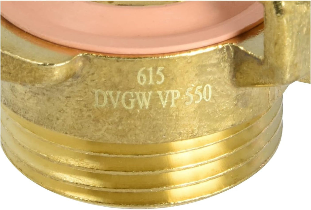 Cuplaj rapid Meister cu filet - filet exterior 33,25 mm (1 inch) - alamă - potrivit pentru apă potabilă - calitate testată - / cuplaj furtun / conector furtun / 9925350