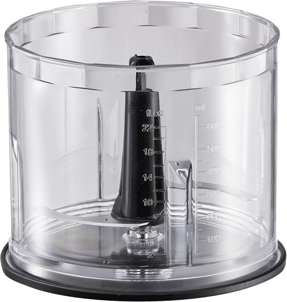 WMF Kult X Stabmixer Set 5-Teilig, Pürierstab, Schneebesen, Stampfer, Zerkleinerer, 600 Watt, Zauberstab Inkl. 700Ml Mixbehälter, Edelstahl Matt Mama si Copilul Naty Shop