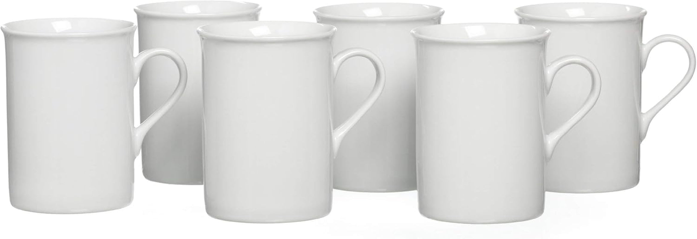 Ritzenhoff & Breker Tafelservice Bianco, 12-Teilig, Porzellangeschirr Seturi vesela masa Naty Shop 6Er Set Kaffeebecher 300 Ml Bianco