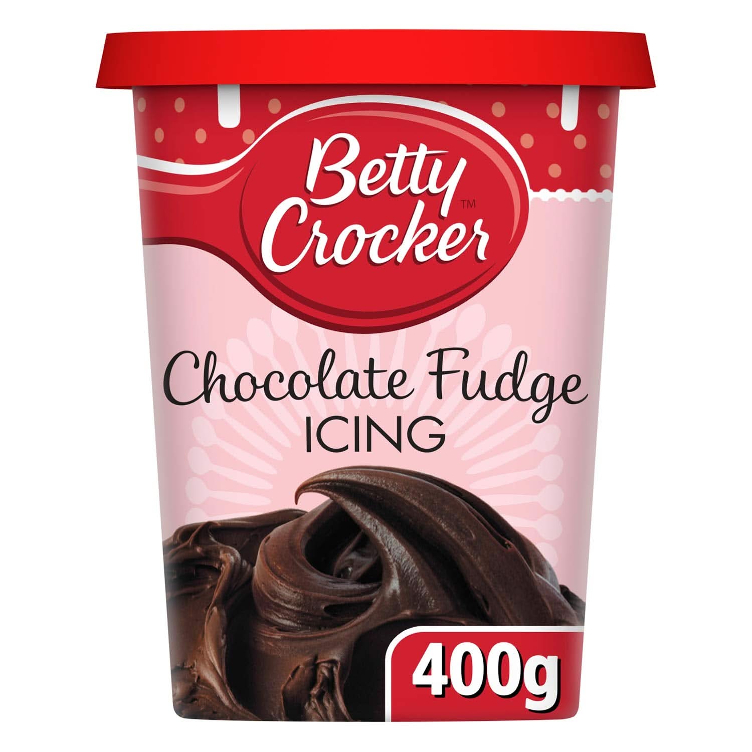 Betty Crocker, Glassa per torta al cioccolato e caramello, Glasse da 400 grammi e Decor Naty Shop