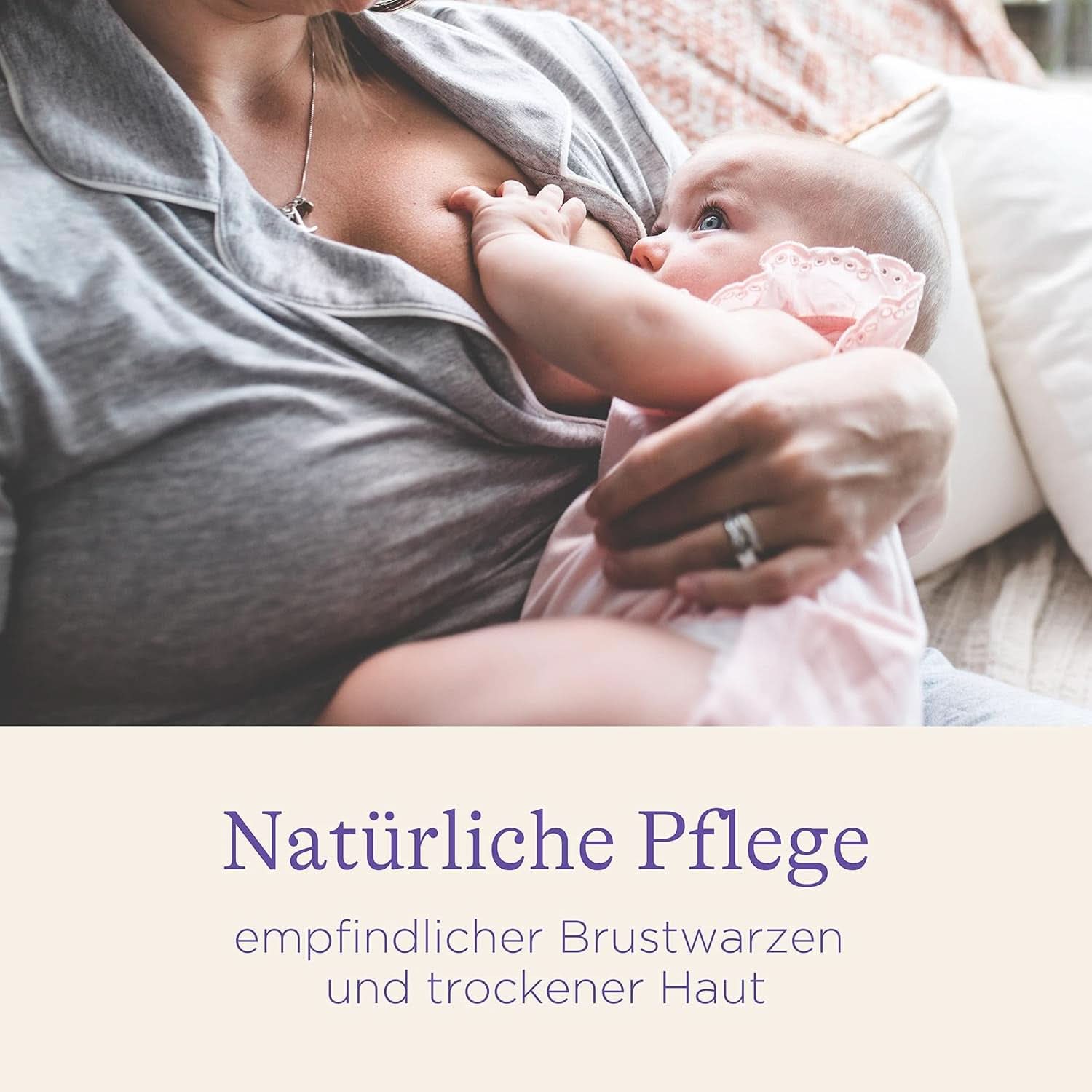 Lansinoh BIO Brustwarzensalbe, 60 Ml - Natürliche Pflege Empfindlicher Brustwarzen Und Trockener Haut - Klimaneutral Accessori Alimentazione e Allattamento Baby Naty Shop