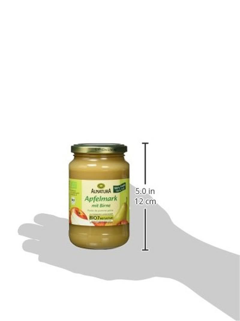 Salsa di mele con pere biologica, 360 grammi Naty Shop Mamma e Bambino
