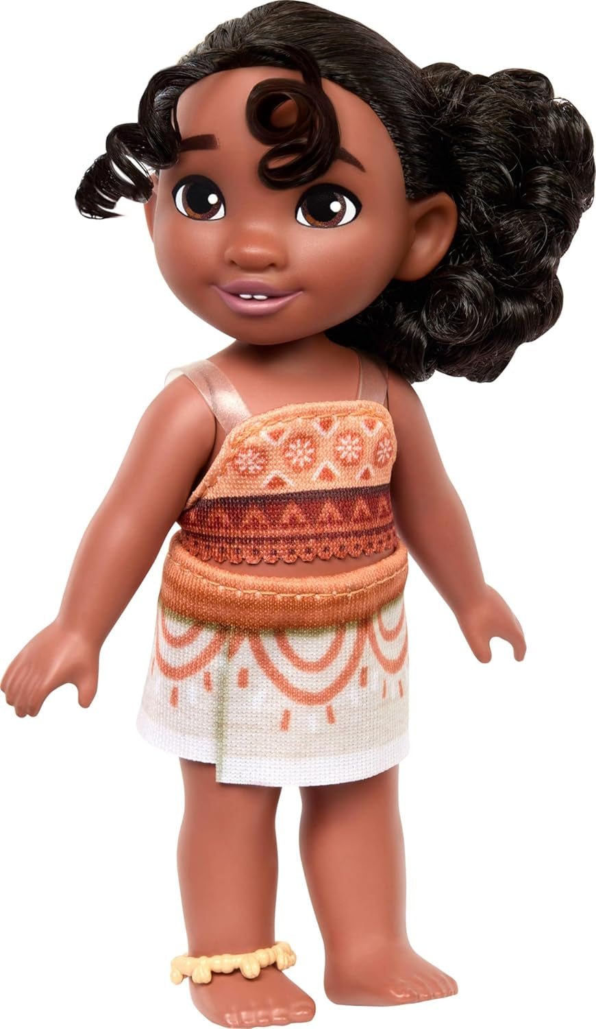 Mattel Disney Moana JBT41 Păpușă la modă Simea cu accesoriu pentru gleznă, 5 articulații articulate și ținută detașabilă, jucărie inspirată din film, JBT41
