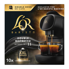 L'OR Barista Kaffeekapseln Ristretto, exklusiv für L'OR Barista Maschinen, 5er Pack, 5 x 10 Kapseln