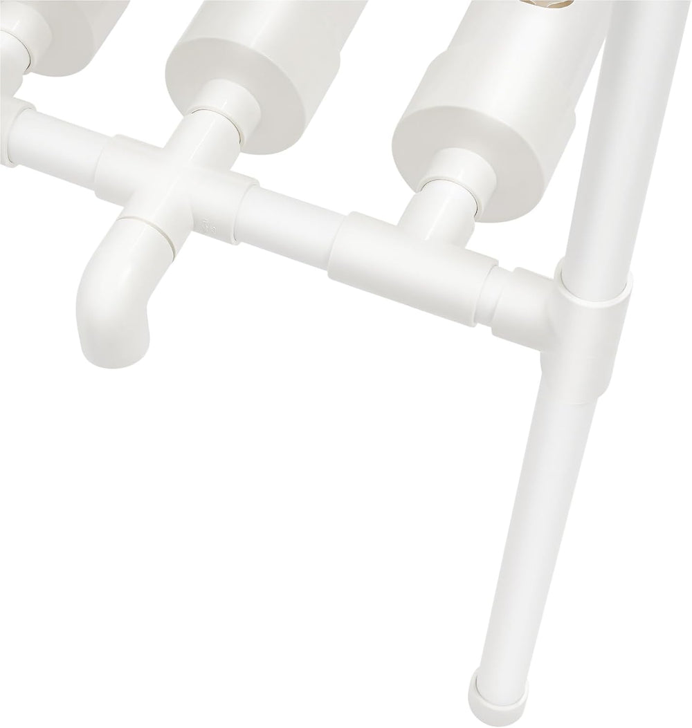 Kit di coltivazione idroponica a 3 strati con 90/108 posizioni di semina e pompa dell'acqua, sistemi di coltivazione di piante fuori suolo in PVC, kit di coltivazione idroponica per frutta e verdura (108 posizioni di semina)