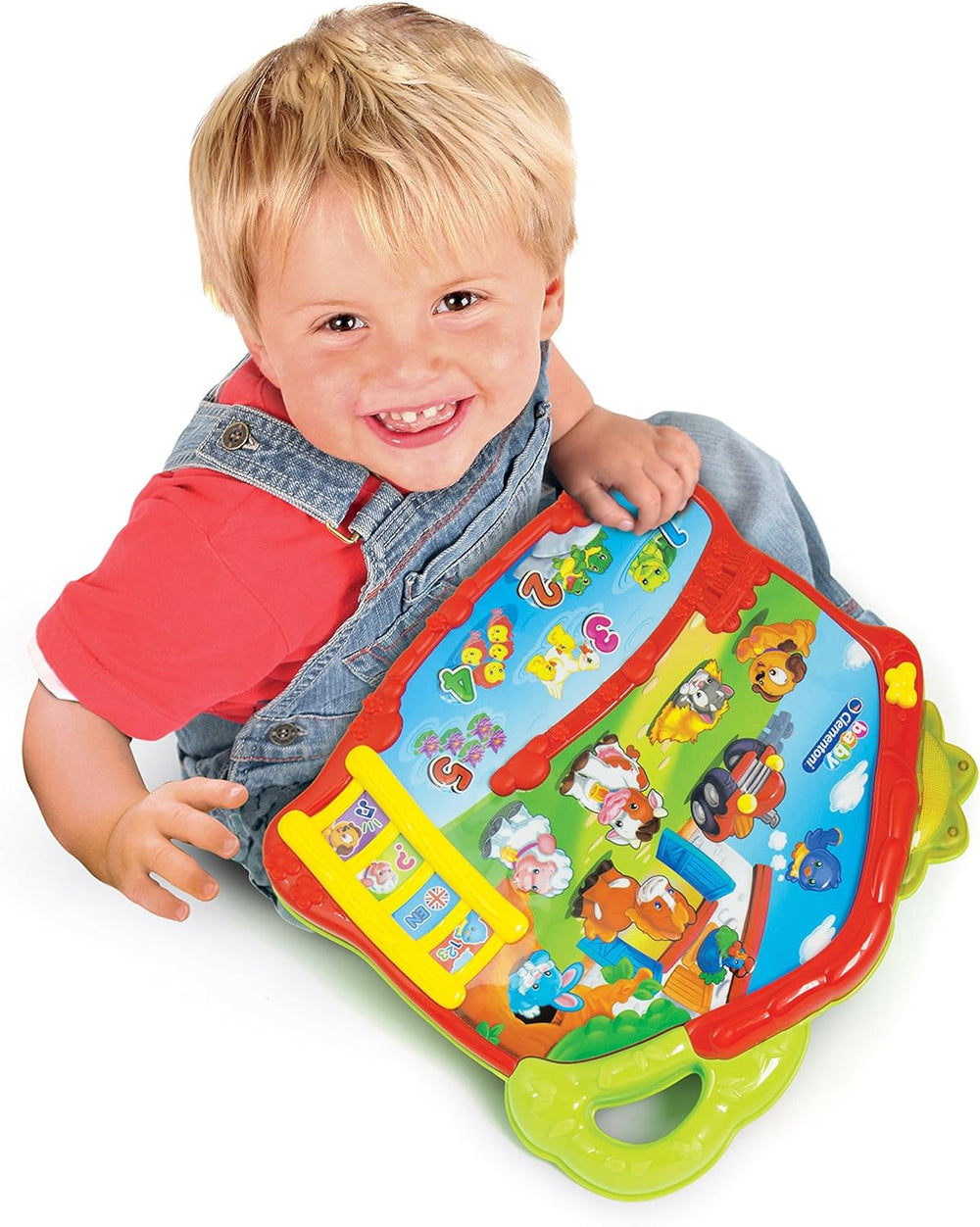 Clementoni 14989 La Fauernhof cântă și învață jocul Ita Playset Prima copilărie 871, Multicolor, 3 Jucarii Bebe Naty Shop