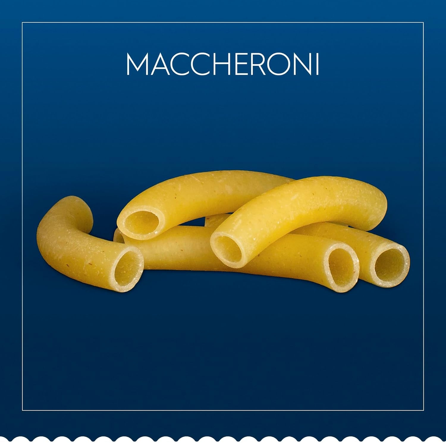 Pasta Barilla Maccheroni Classici n. 44 di grano duro di alta qualità, sempre al dente, 500g