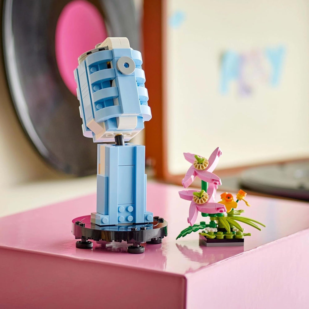 Lettore di dischi LEGO Creator 3In1 con fiori - giocattolo trasformabile in radio o microfono - giocattoli musicali per bambini - idea regalo creativa per ragazze e ragazzi a partire da 8 anni 31172 Set da costruzione Besuche den LEGO-Store