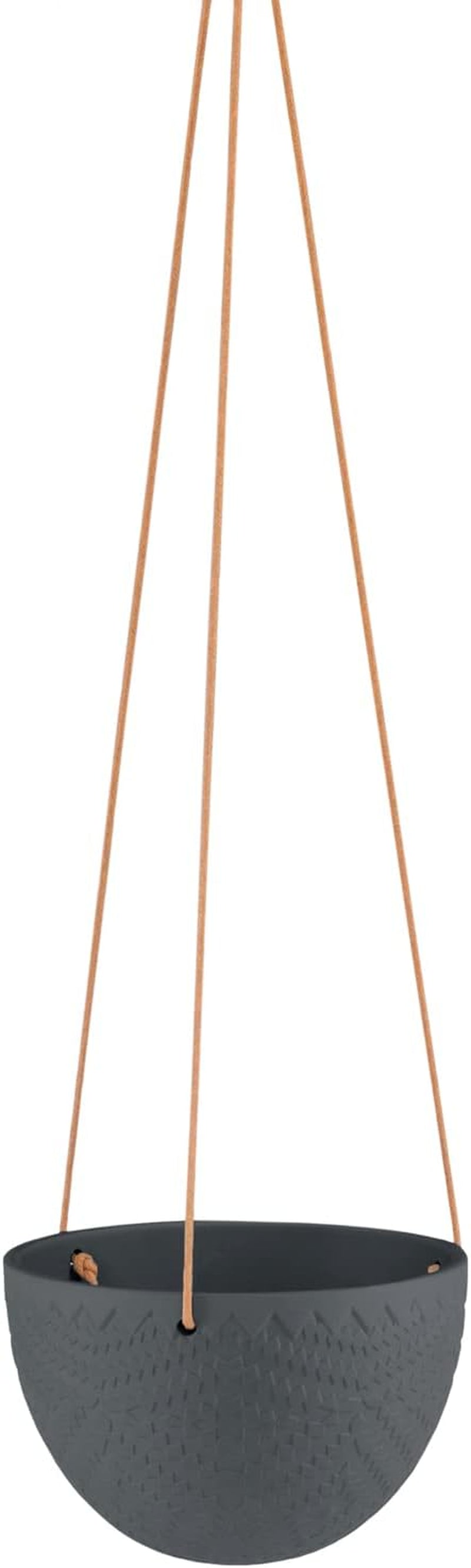 Ghiveci de flori ceramic AmeliaHome, ghiveci suspendat, decorativ Lokai verde mentă