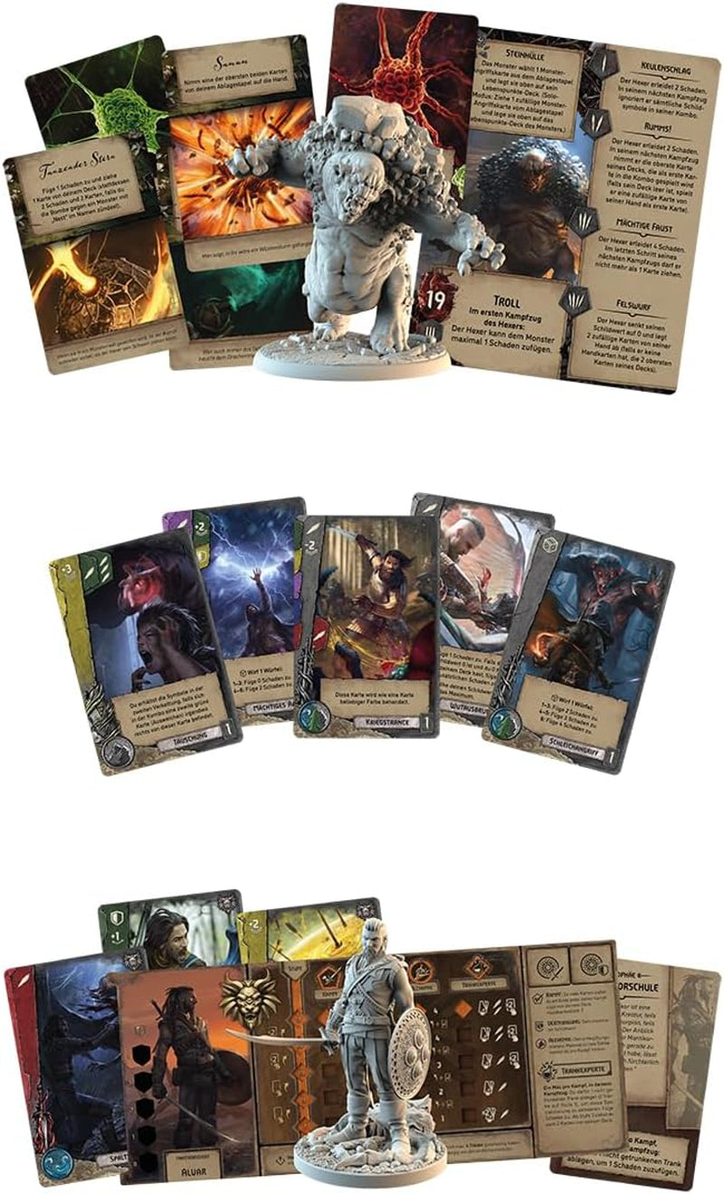 Sali a bordo, The Witcher: The Old World – Caccia ai mostri, Espansione, Gioco per esperti, Gioco da tavolo, 1-5 giocatori, Età 14+, 90-150 minuti, Tedesco