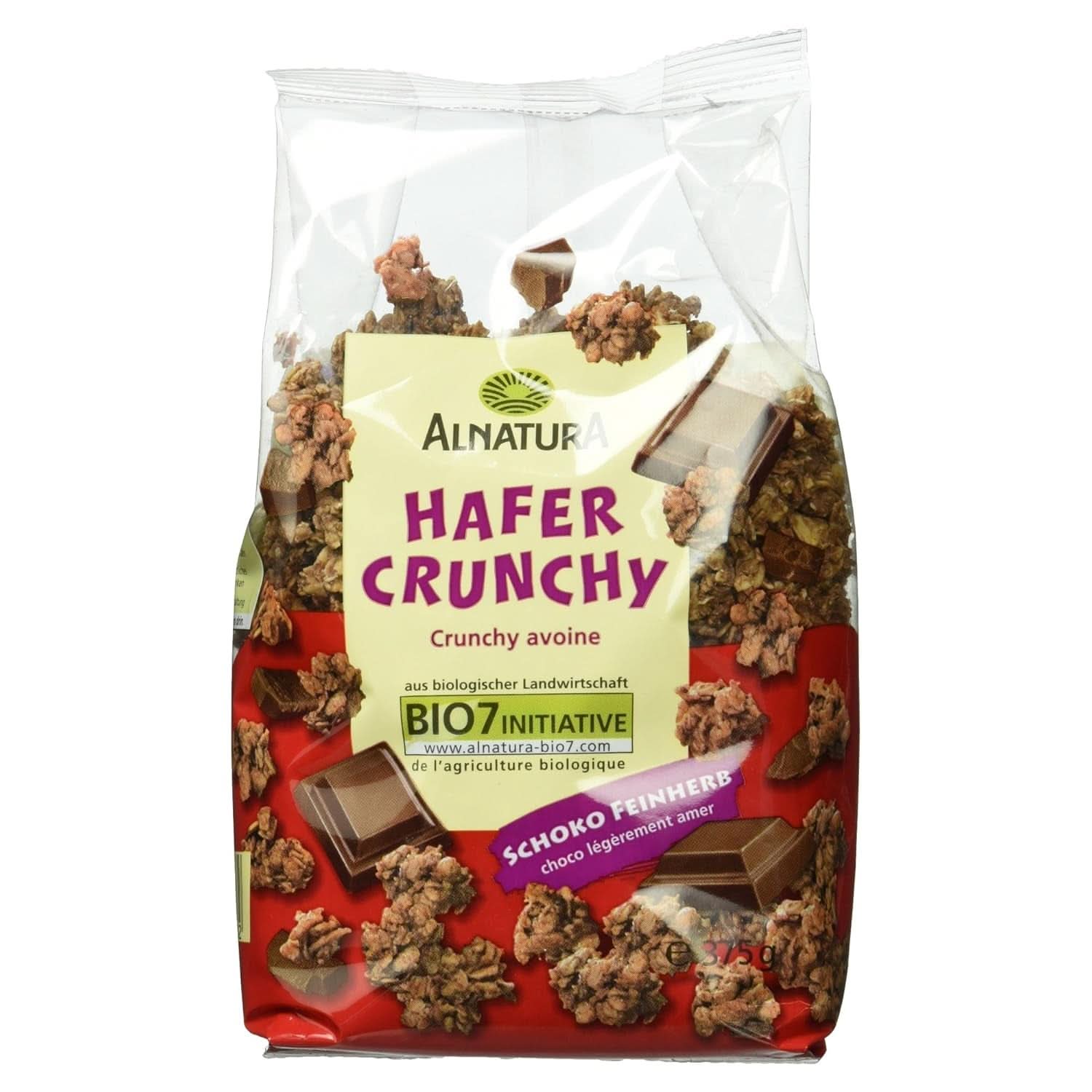 Avena Biologica Croccante Ai Frutti Di Bosco, 375 grammi Naty Shop Cereals 375 grammi Cioccolato