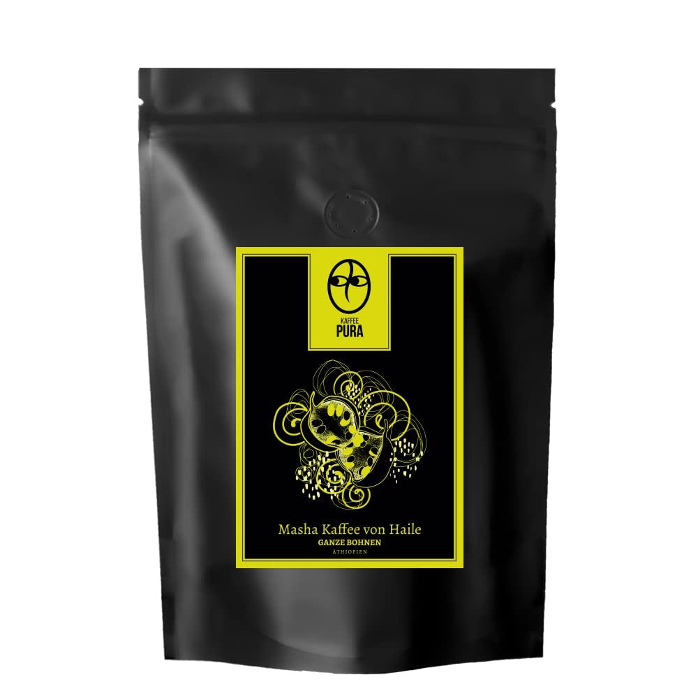 Cafea Masha de la Haile-bio, boabe întregi de cafea 500g