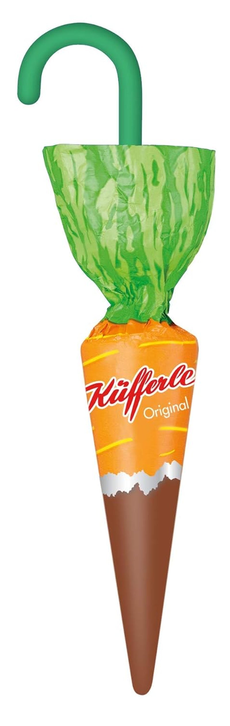 Küfferle, Carote con cioccolato originale 810 g 60 pz., Cioccolato al latte, 1 pezzo