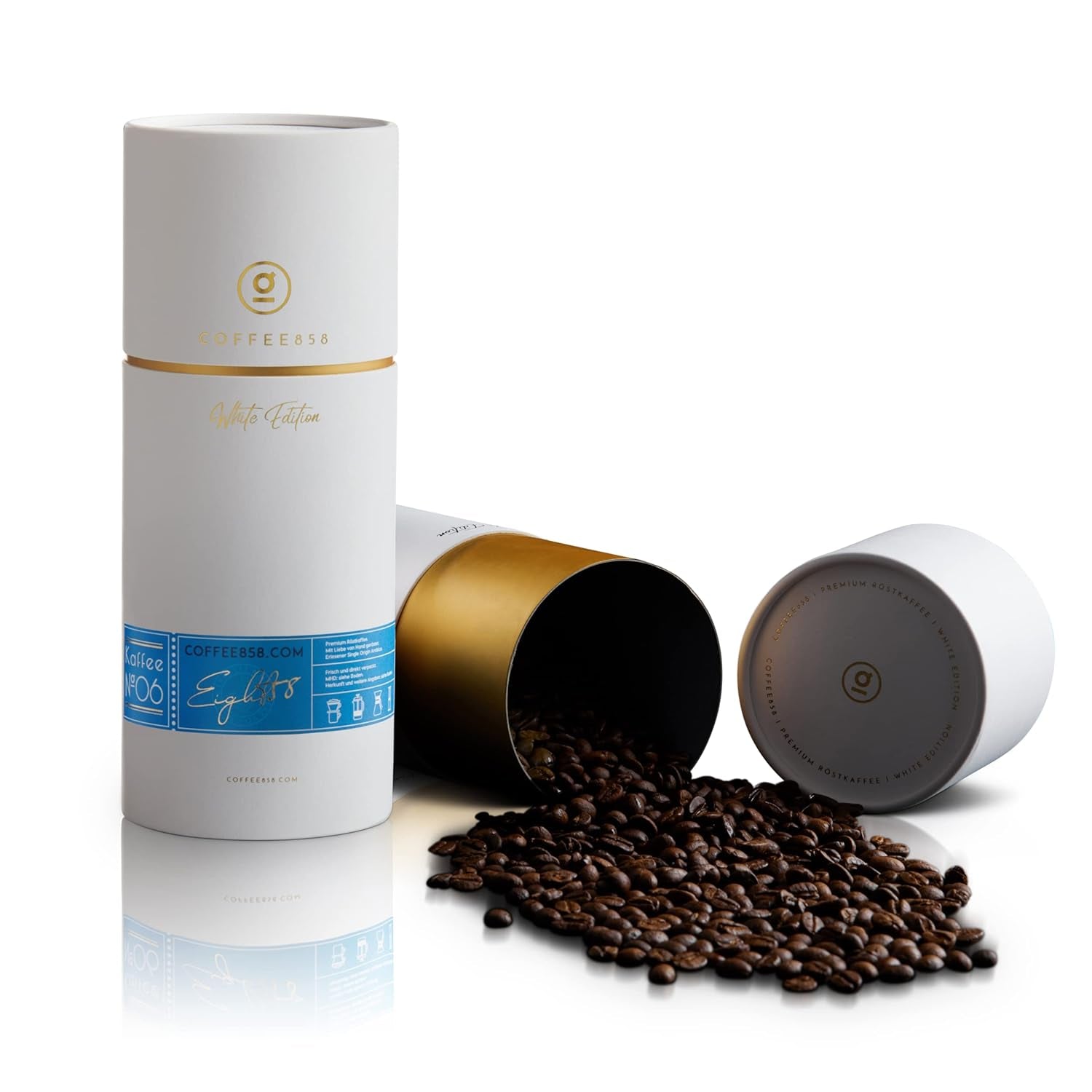 Boabe de cafea guatemaleze (nr. 6) - 320g - Cea mai fină Arabica de origine unică de la Coffee858 - Cadoul perfect pentru cafea