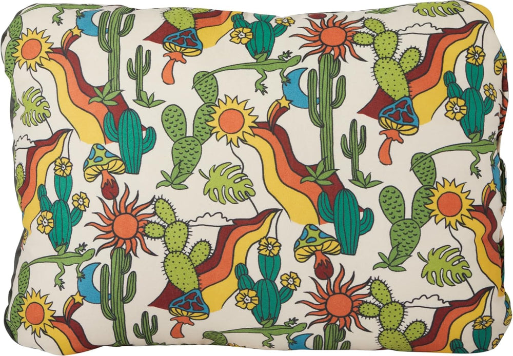 Therm-A-Rest Cascade Pernă compresibilă cu cordon, Pernă de camping, Culoare: Topowave, Dimensiune: L Perne calatorie Naty Shop Deșert Regular - 14 X 18 Inch