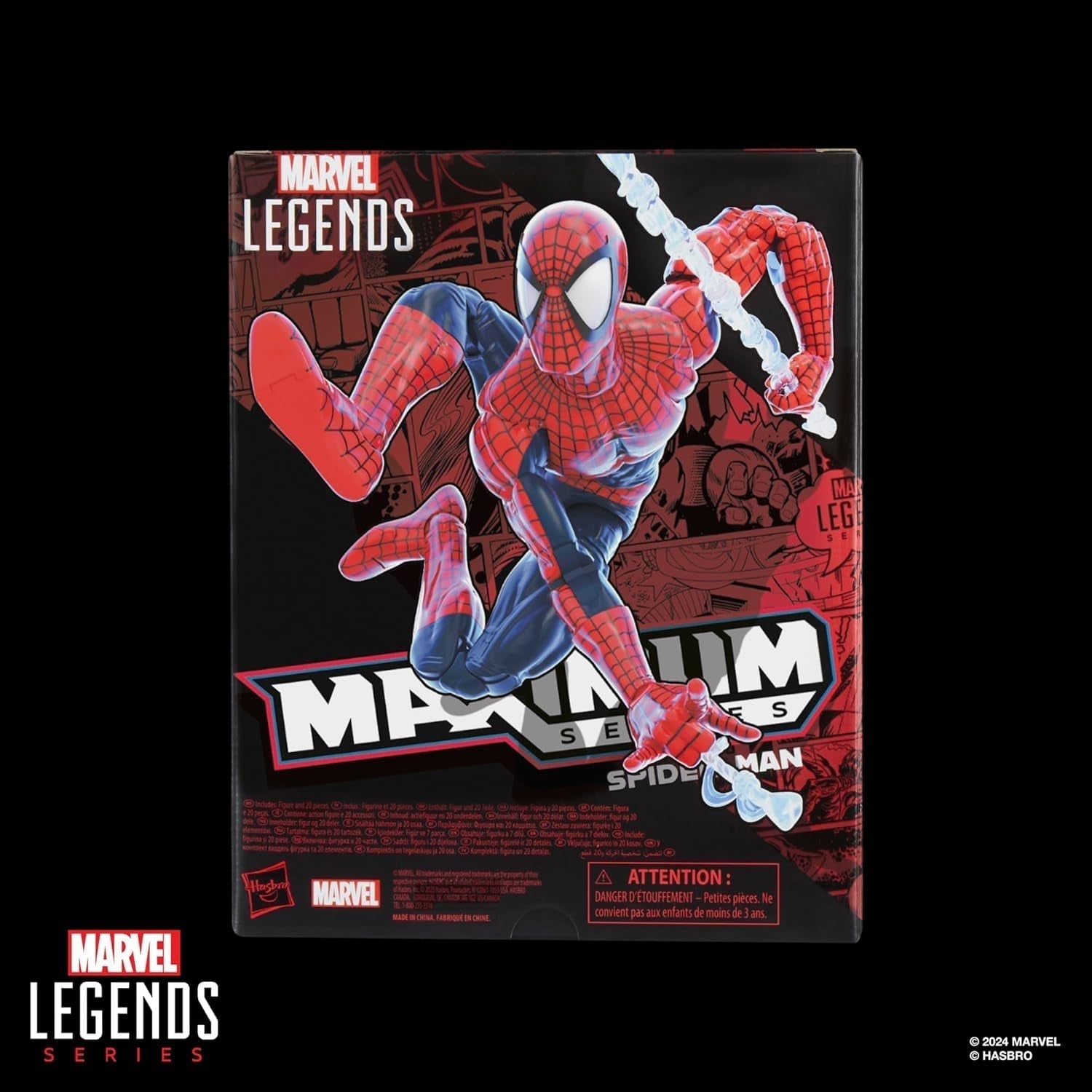Marvel Legends Maximum Series Spider-Man figurină de acțiune Action figures Naty Shop