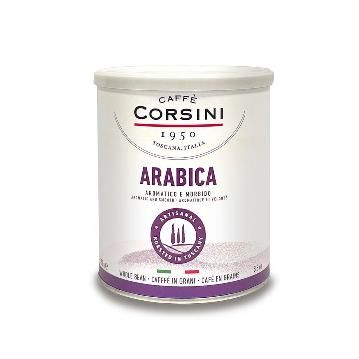 Caffè Corsini - Set Kaffeebohnen Aromatisch Bio & Fruchtige Aromen, Nachhaltig, 3x250g, Gesamt 750g