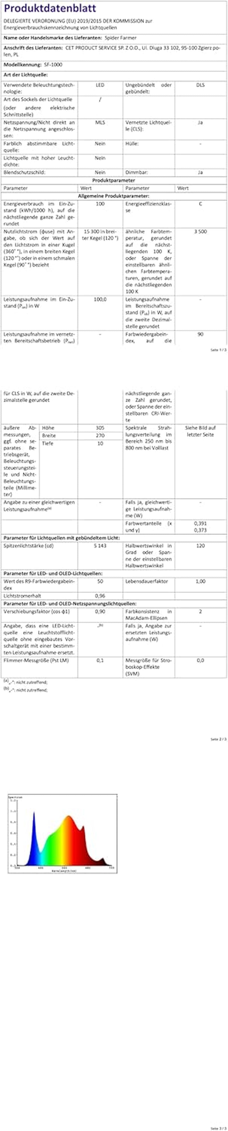 Lampada da coltivazione LED dimmerabile Spider Farmer SF1000 a spettro completo, diodo Samsung LM301H EVO, kit tenda da coltivazione completa 70x70x160 cm, set tenda da coltivazione idroponica, sistema di ventilazione