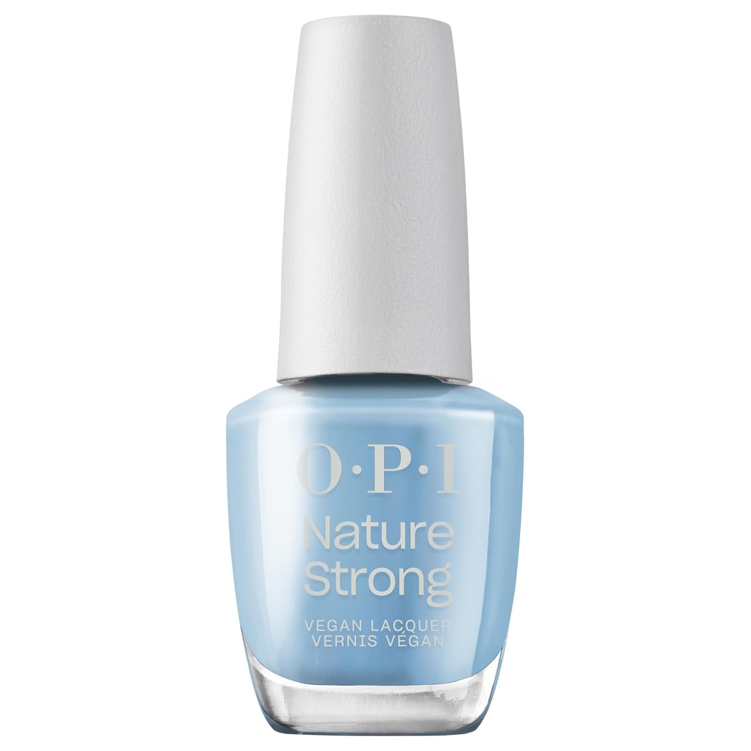 OPI Nature Strong Blue and Green Shades – ojă de lungă durată cu o formulă vegană, inovatoare, care conține ingrediente naturale – pentru unghii strălucitoare