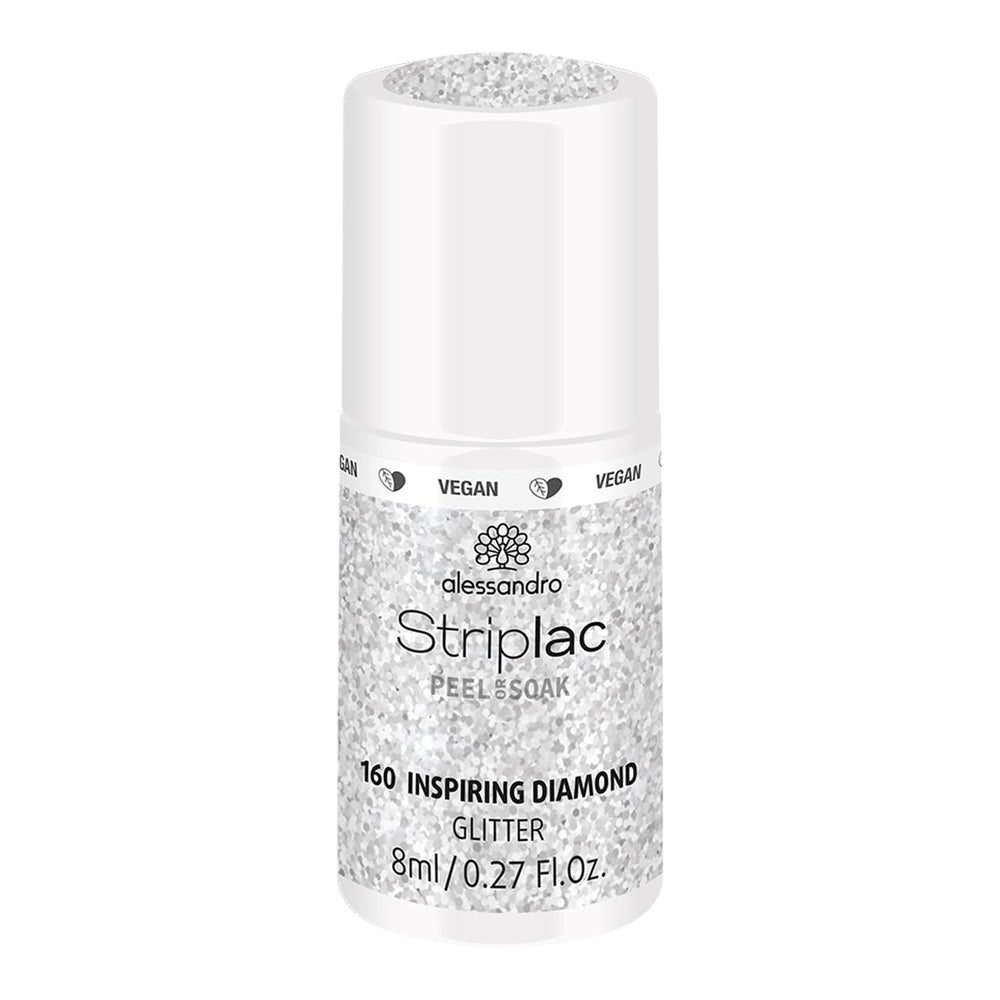 Smalto UV Alessandro Striplac White Honeymoon - Delicato e a lunga tenuta - Facile rimozione grazie alla tecnologia di rimozione - Vegan e cruelty-free - 8 ml